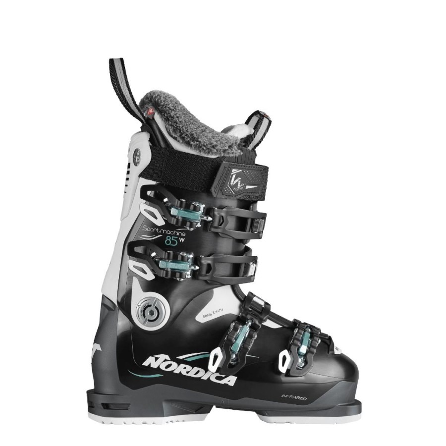 Snow Sports Nordica Downhill Ski Boots | Nordica Sportmachine W 85 Boot 20/21 - Black/White/Green